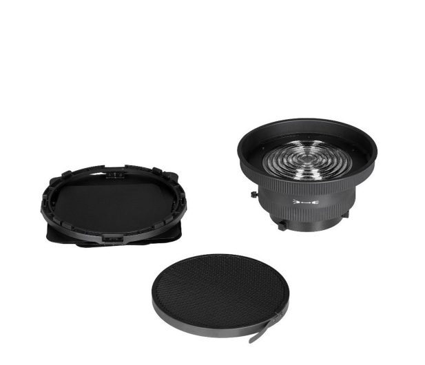 Quadralite Fresnel Lens Kit do lamp Video LED - 1489707 - zdjęcie 2